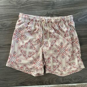 Bandana Print Relaxed-Fit Gender Neutral Shorts